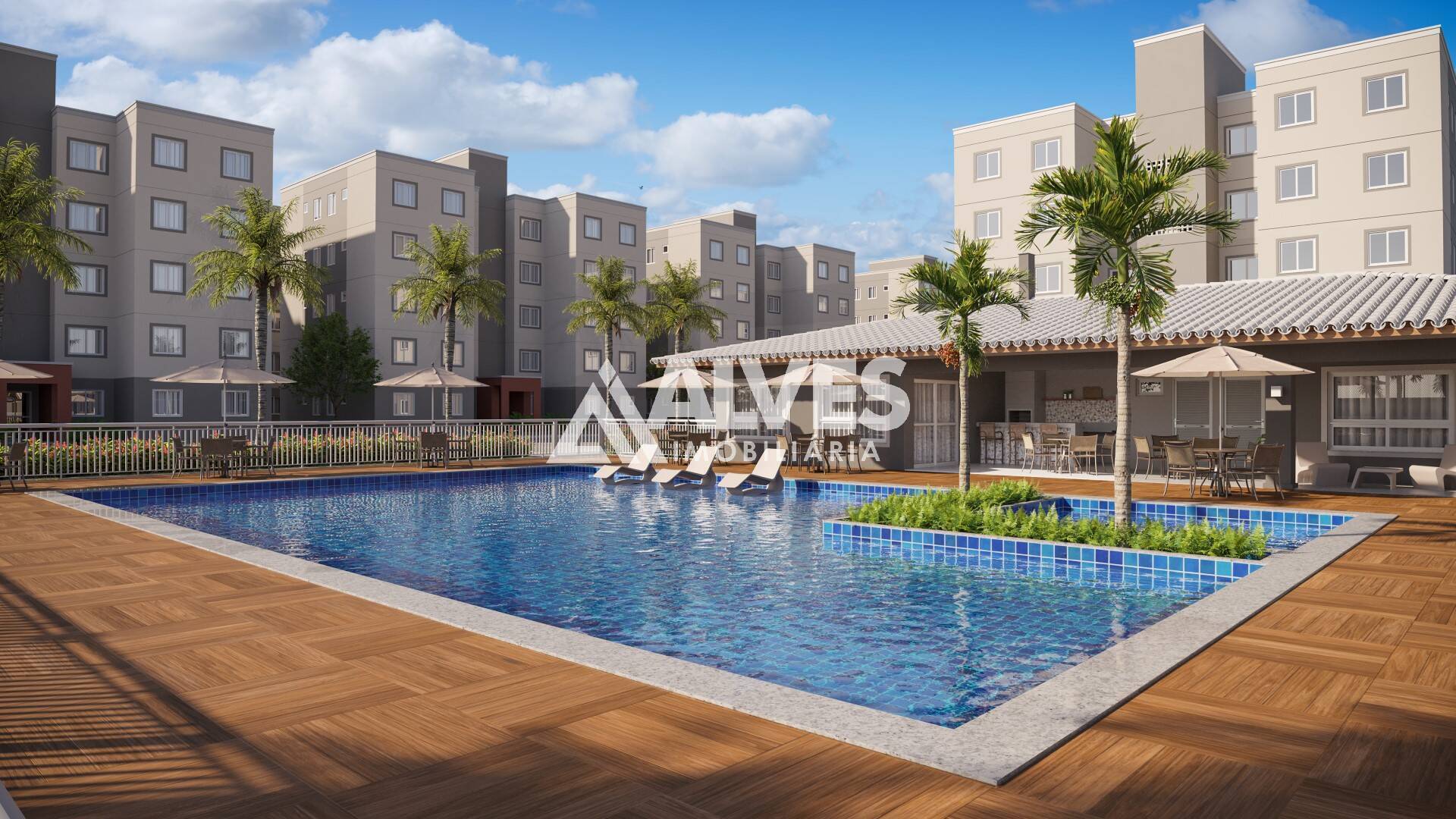 APARTAMENTO COM 2 QUARTOS VICENZA