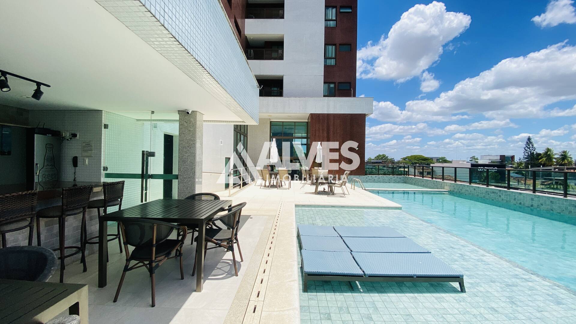 APARTAMENTO MOBILIADO COM 3 SUÍTES E VARANDA GOURMET NASCENTE 7° ANDAR