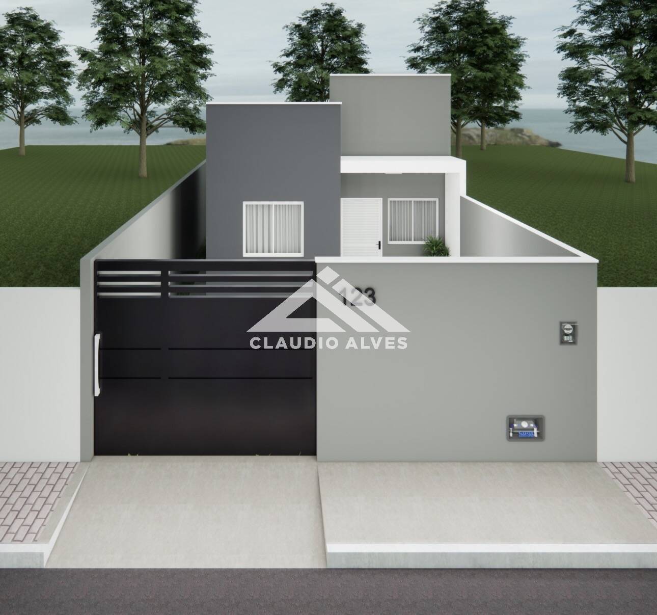 CASA COM 2 QUARTOS EM AMÉLIA RODRIGUES VALOR R$ 170.000,00
