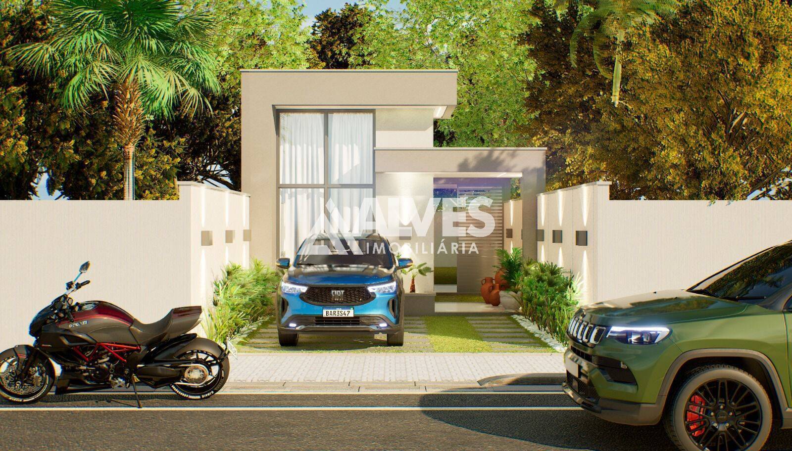 CASA COM 2 QUARTOS NO BAIRRO GABRIELA