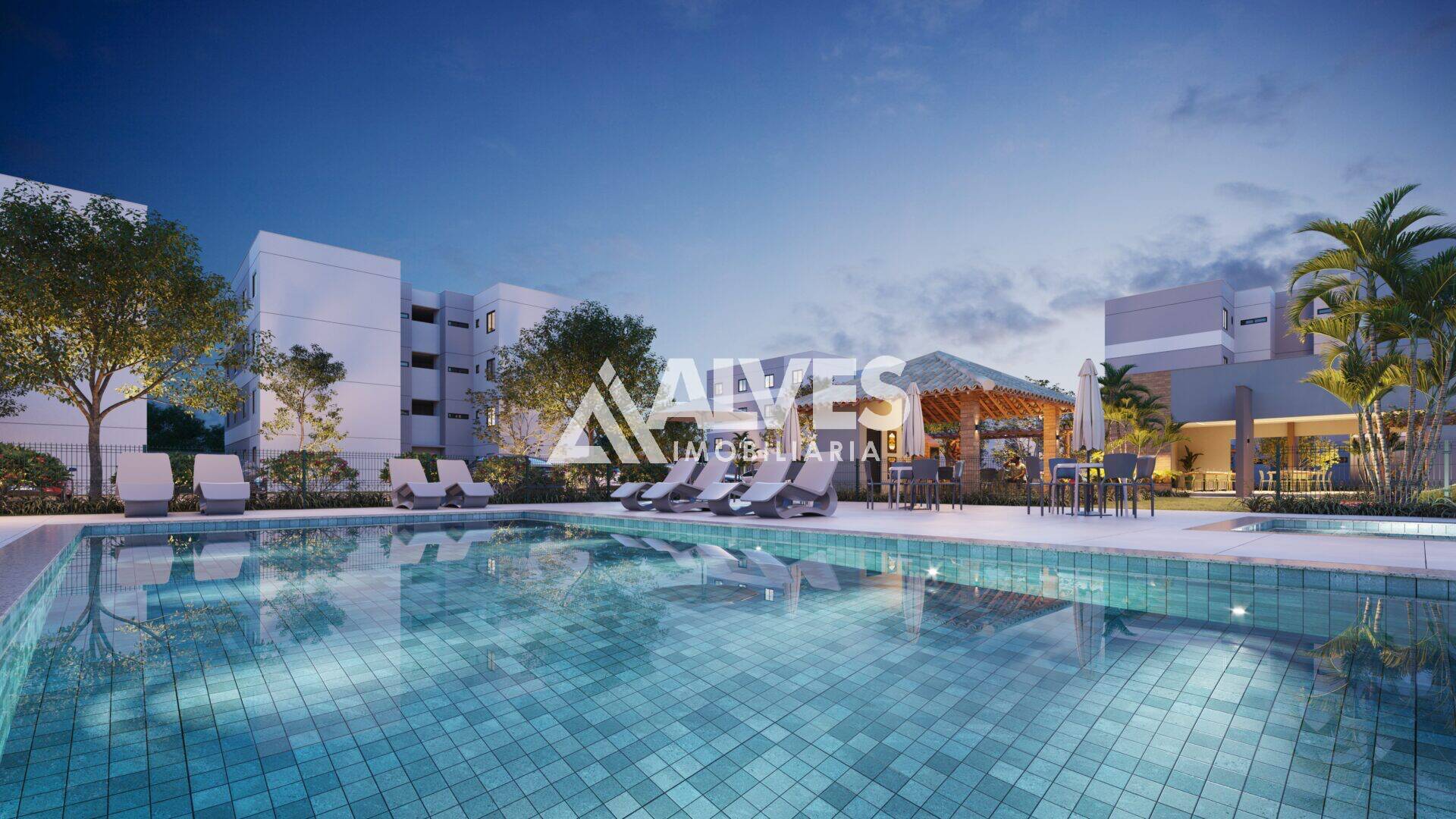 APARTAMENTO COM 2 QUARTOS EM CONDOMINIO UNIQ PAPAGAIO