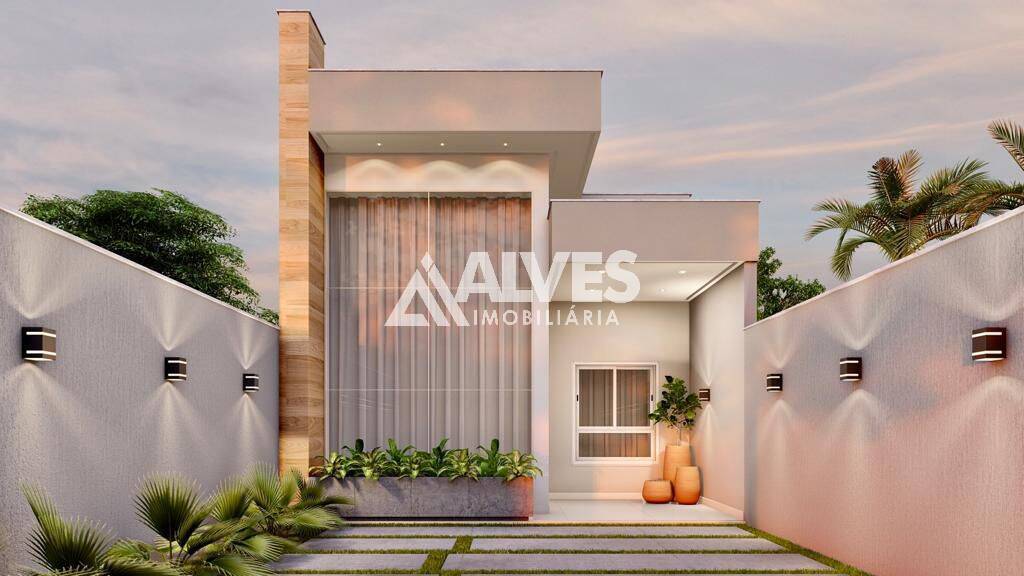 CASA COM 2 QUARTOS SENDO 1 SUÍTE NO BAIRRO PAPAGAIO
